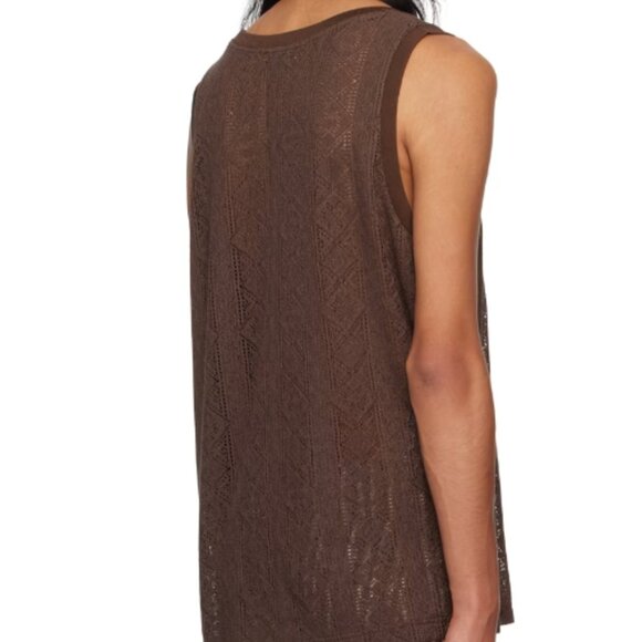 BNWT AW23 CMMN SWDN KNITTED TANK TOP L - Picture 11 of 11